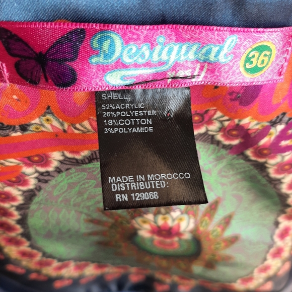 Desigual Spring Coat - Picture 3 of 3